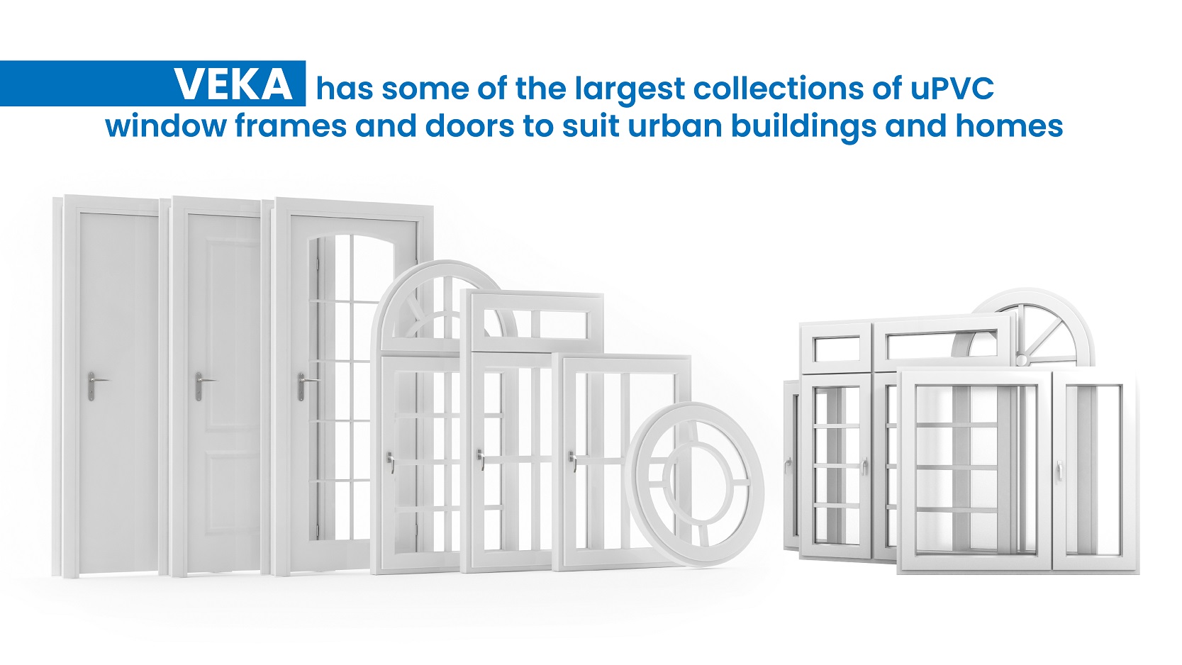 uPVC window frames and doors