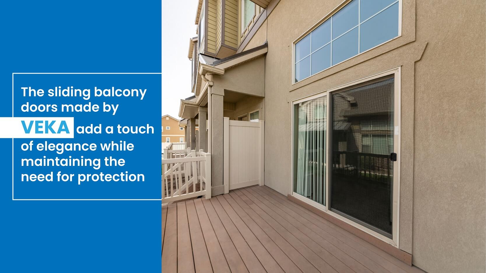 Latest uPVC balcony sliding doors