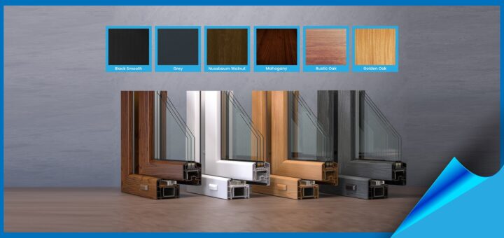 A colour palette of uPVC windows for sustainable urban living