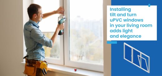 Installing tilt and turn uPVC windows