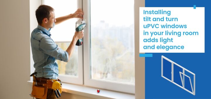 Installing tilt and turn uPVC windows