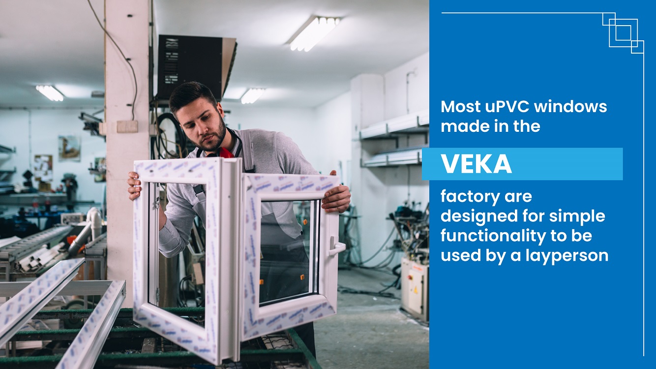 Most uPVC windows made