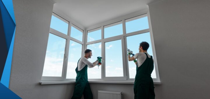 professional uPVC window installation by VEKA