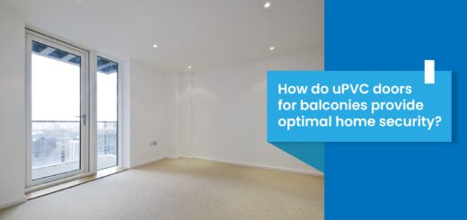 uPVC doors for balconie