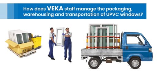 uPVC window packaging process